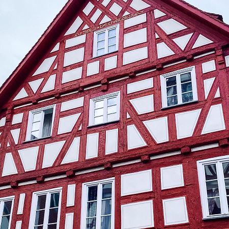 Ferienwohnung Dachstuble Blaubeuren Exteriör bild